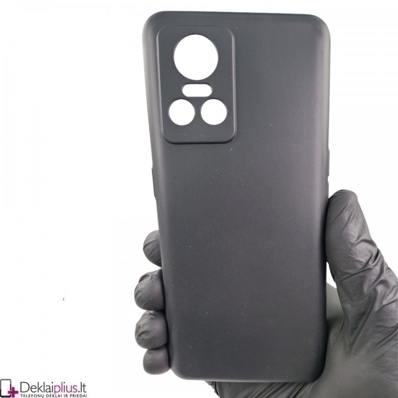 Silikoninis ploniausias dėklas - juodas (Realme GT Neo 3) Silikoninis ploniausias dėklas - juodas (Realme GT Neo 3)
